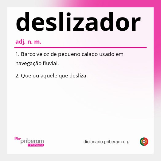 Significado de deslizador
