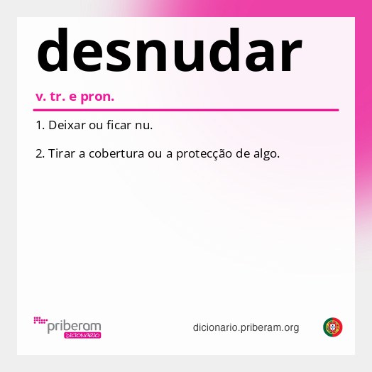 Significado de desnudar