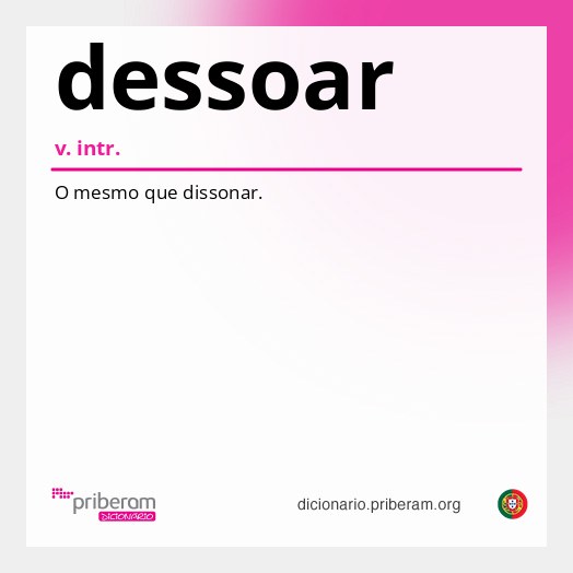 Significado de dessoar