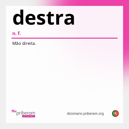 Significado de destra