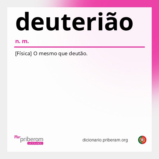 Significado de deuterião