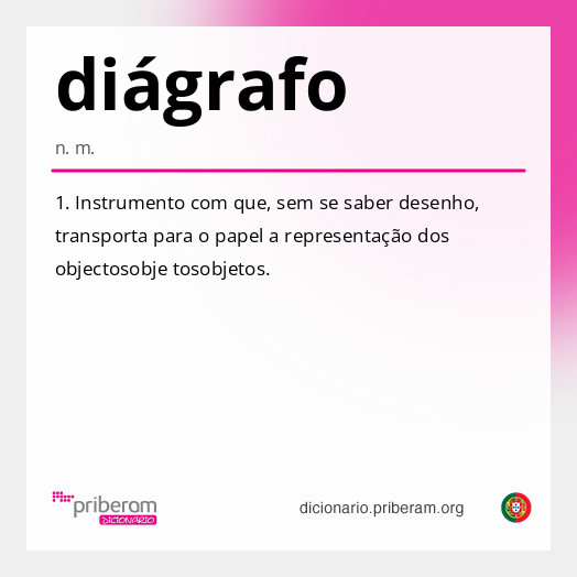 Significado de diágrafo