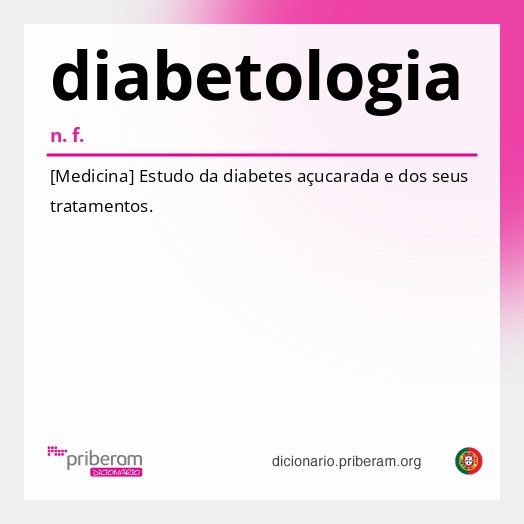 Significado de diabetologia