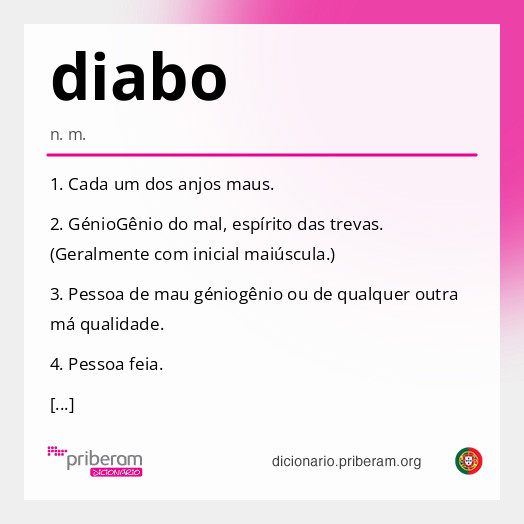 Significado de diabo