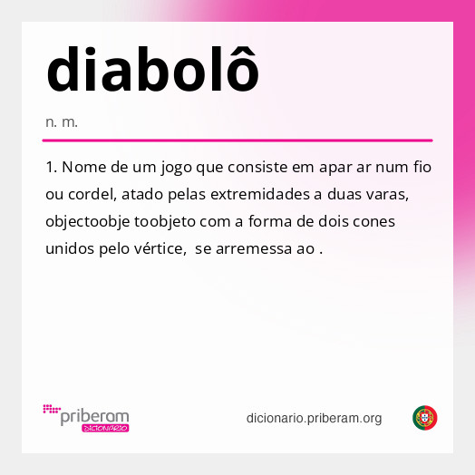 Significado de diabolô