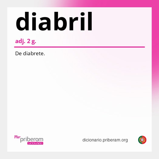 Significado de diabril