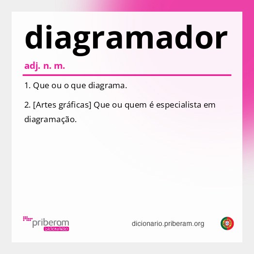Significado de diagramador