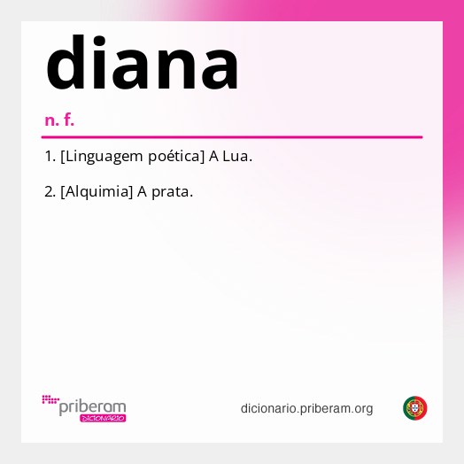 Significado de diana