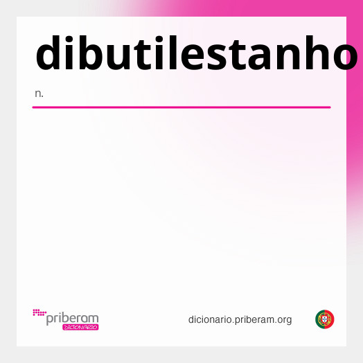Significado de dibutilestanho