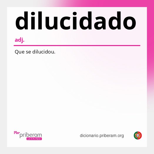 Significado de dilucidado