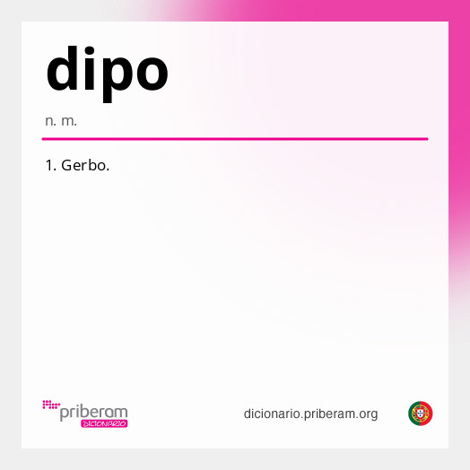 Significado de dipo