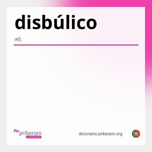 Significado de disbúlico