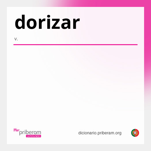 Significado de dorizar