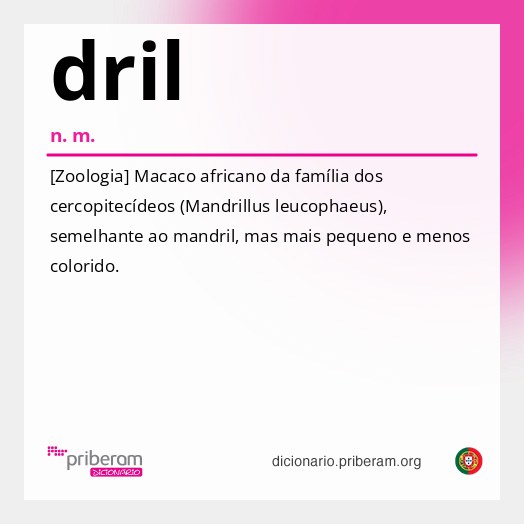 Significado de dril
