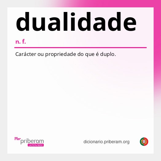 Significado de dualidade