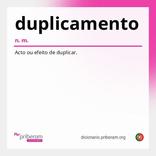 Significado de duplicamento