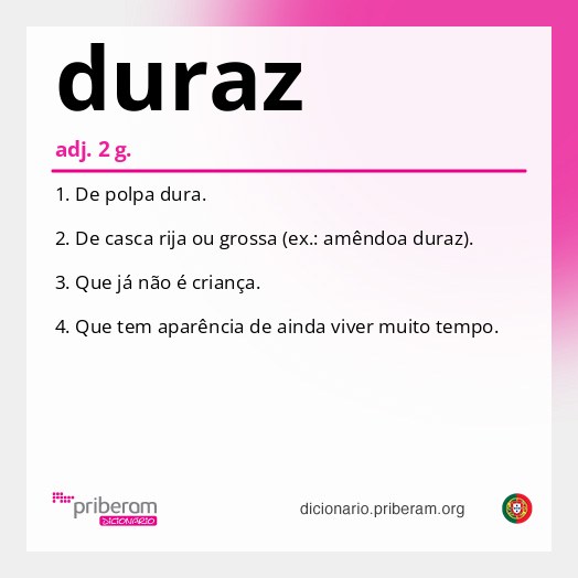 Significado de duraz