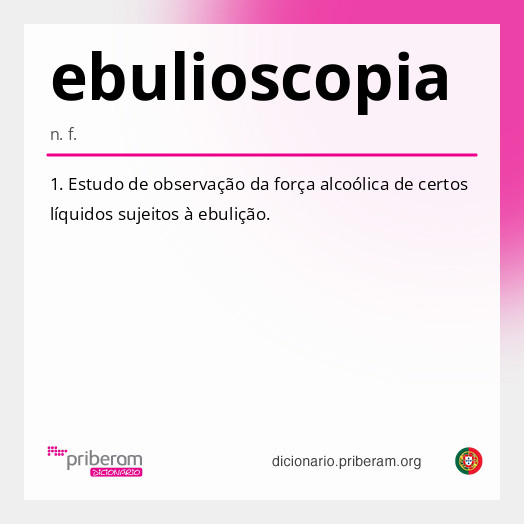 Significado de ebulioscopia