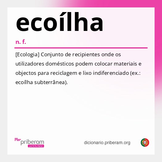 Significado de ecoílha