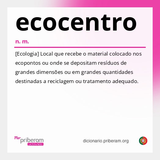 Significado de ecocentro