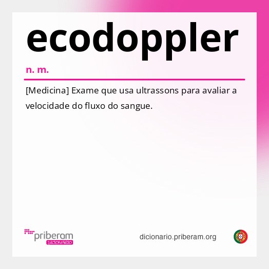 Significado de ecodoppler