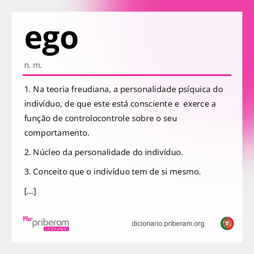 Significado de ego