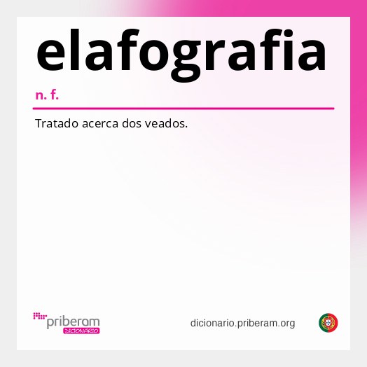 Significado de elafografia