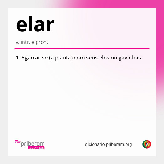 Significado de elar