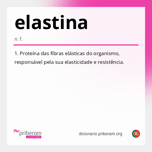 Significado de elastina