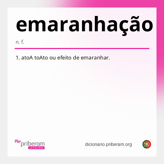 Significado de emaranhação