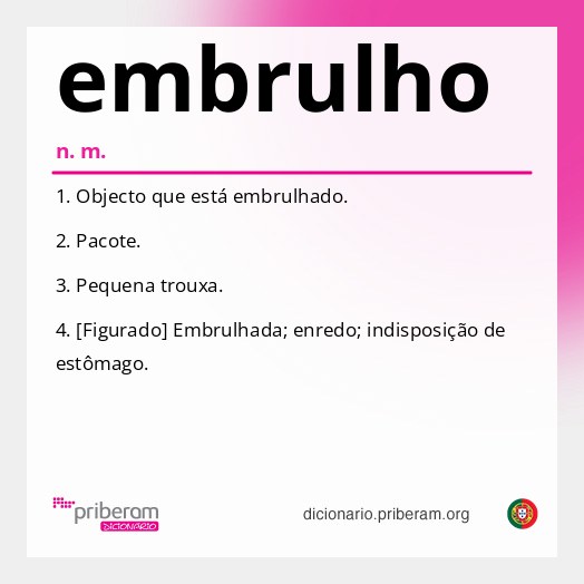 Significado de embrulho