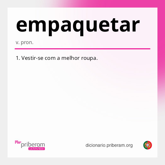 Significado de empaquetar