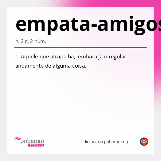 Significado de empata-amigos