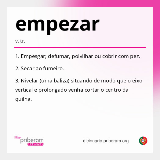 Significado de empezar