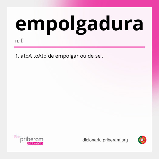 Significado de empolgadura