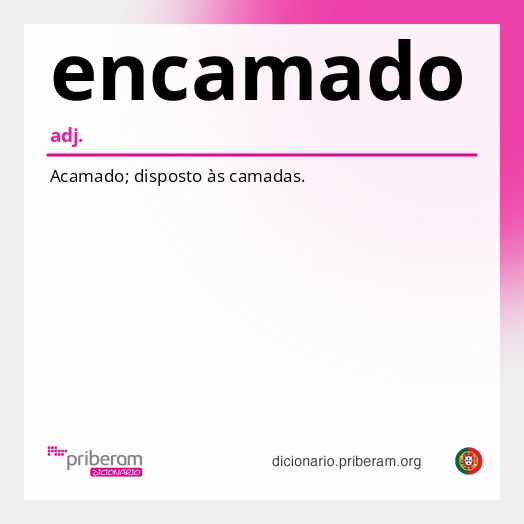 Significado de encamado
