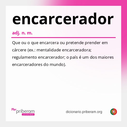 Significado de encarcerador