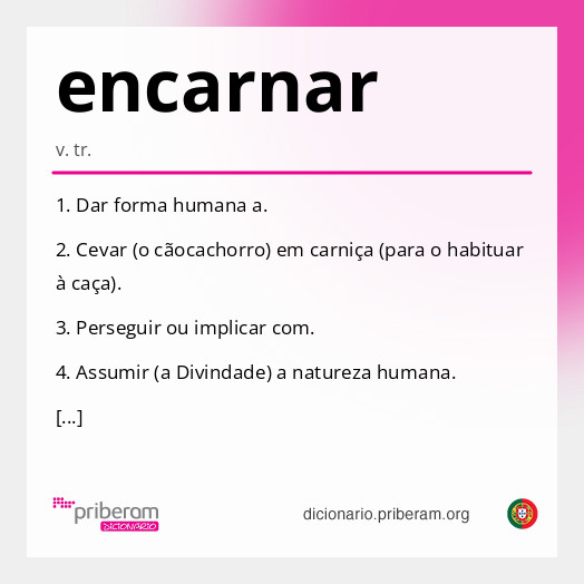 Significado de encarnar