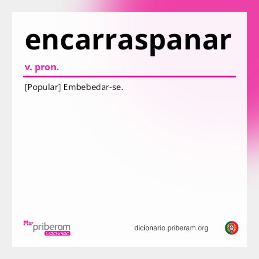 Significado de encarraspanar
