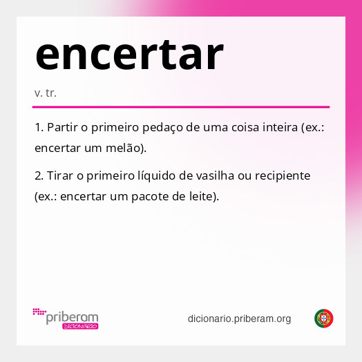 Significado de encertar