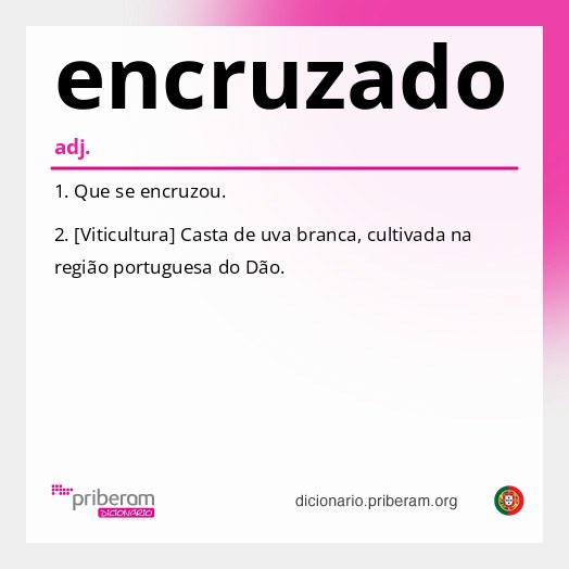 Significado de encruzado