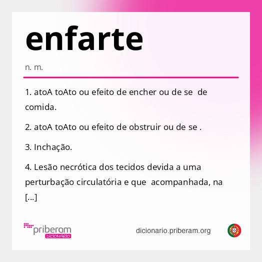 Significado de enfarte