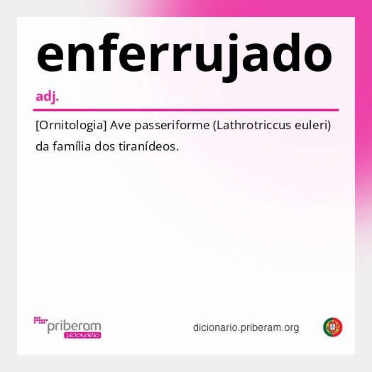 Significado de enferrujado