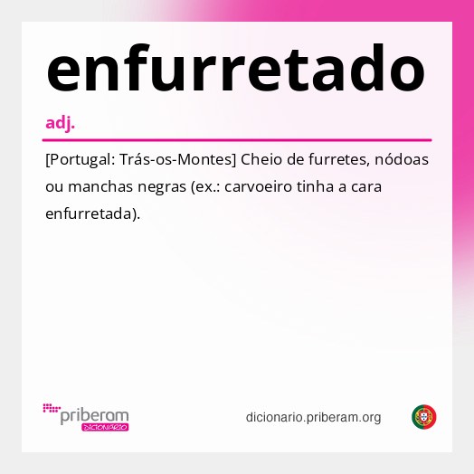 Significado de enfurretado