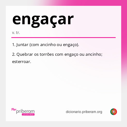 Significado de engaçar