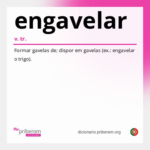 Significado de engavelar