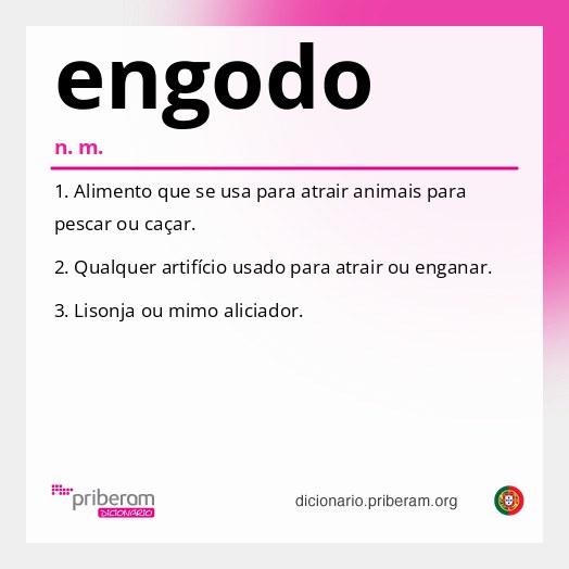 Significado de engodo