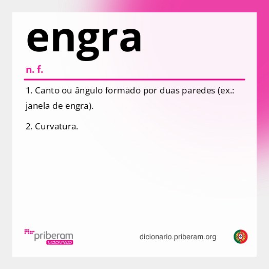 Significado de engra