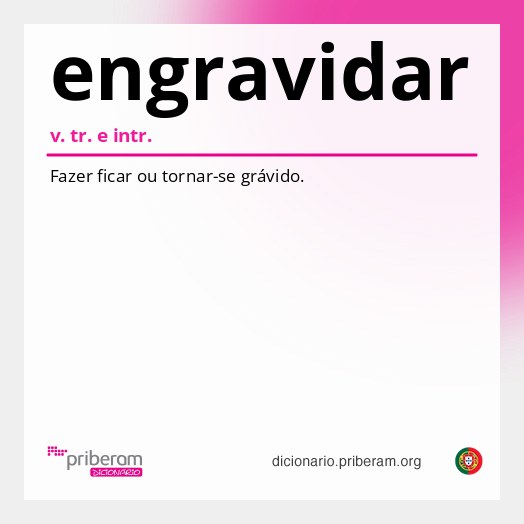 Significado de engravidar