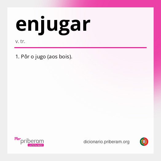 Significado de enjugar